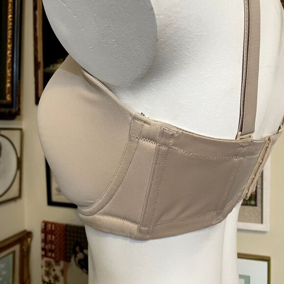 Wacoal Beige Red Carpet™ Strapless Underwire Bra with Detachable Straps 34G - Picture 2 of 11